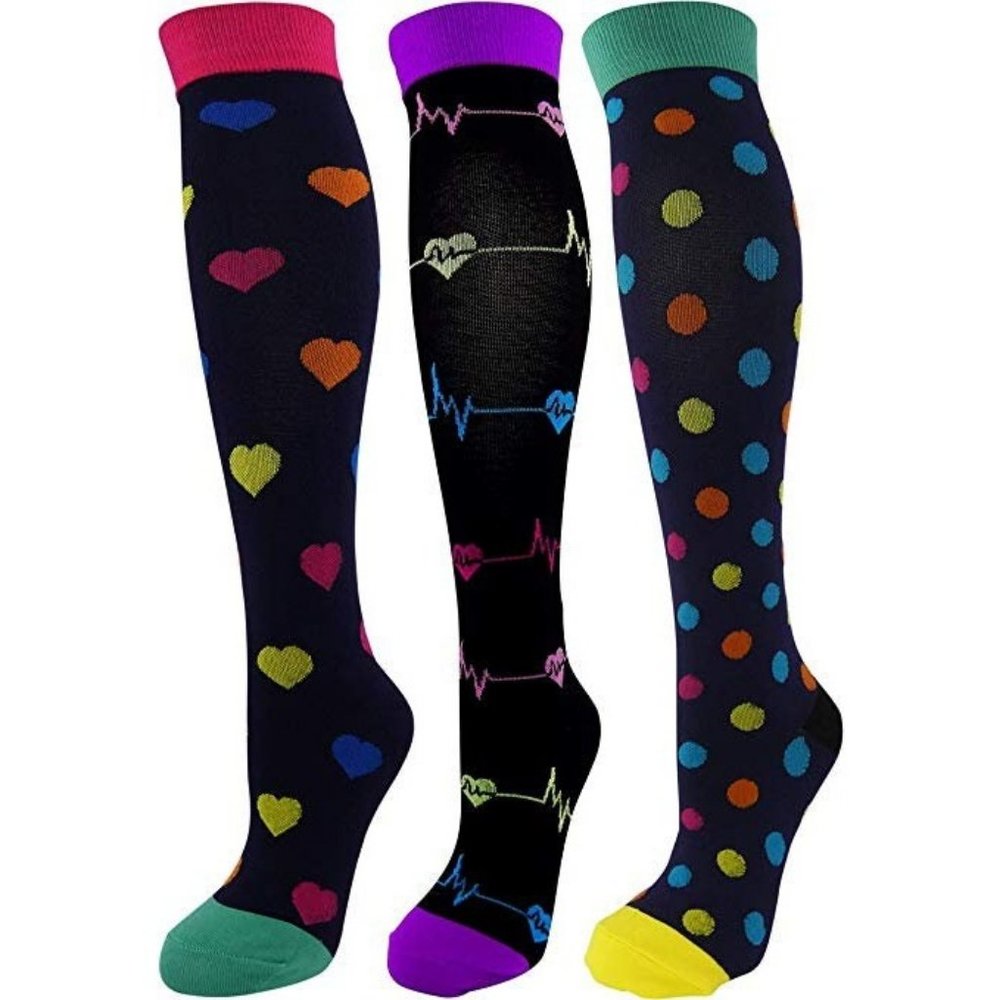3 Pair Large/X-Large Premium Quality Colorful Mode